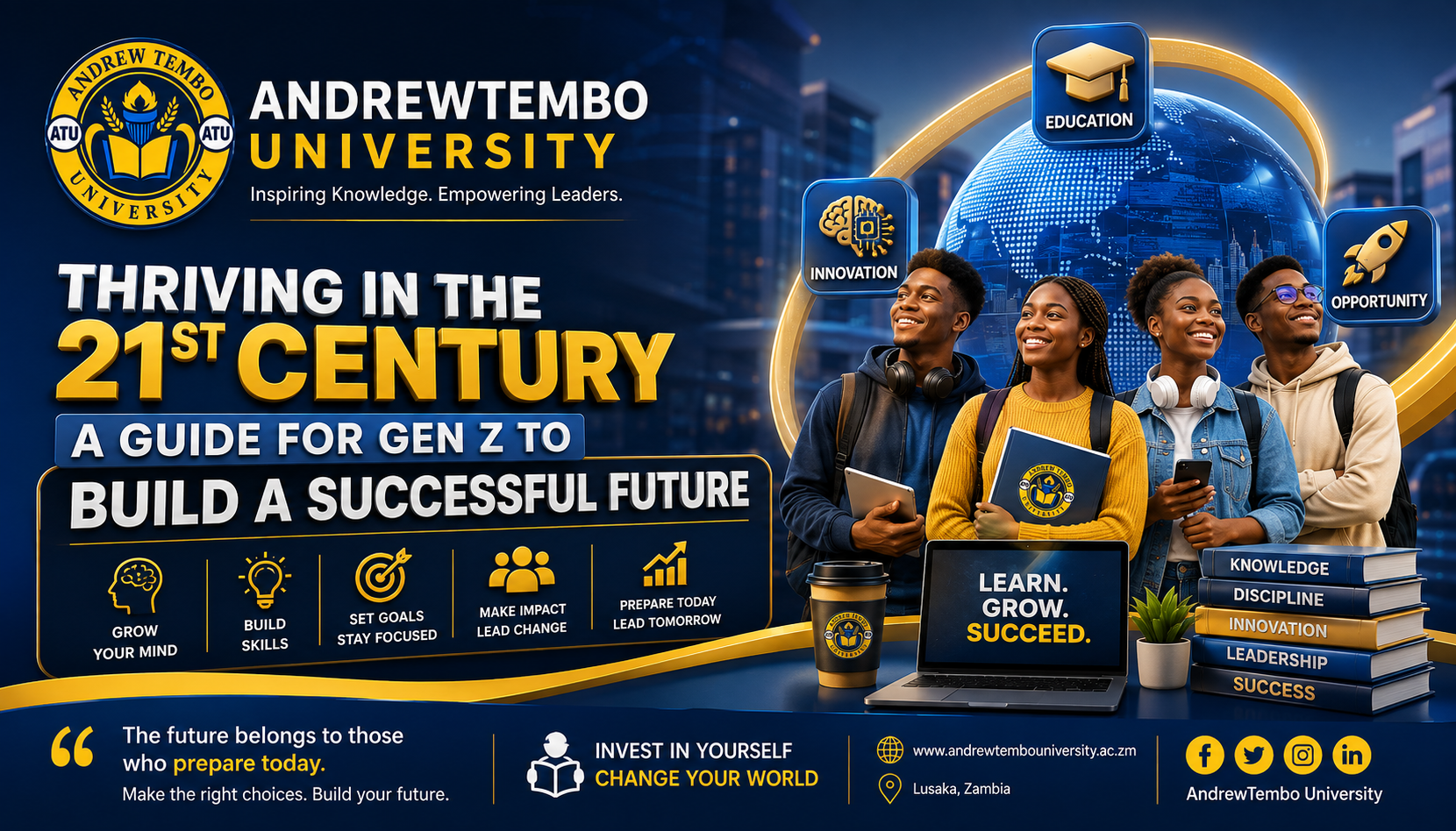 Thriving in the 21st Century: A Guide for Generation Z to Build a Successful Future